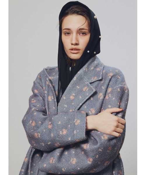 新品 COEL ヴィンテージフラワーガウンコート ヴィンテージフラワーガウンコート（チェスターコート）｜COEL（コエル