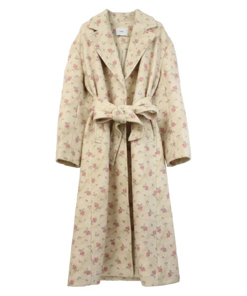 新品 COEL ヴィンテージフラワーガウンコート ヴィンテージフラワーガウンコート（チェスターコート）｜COEL（コエル