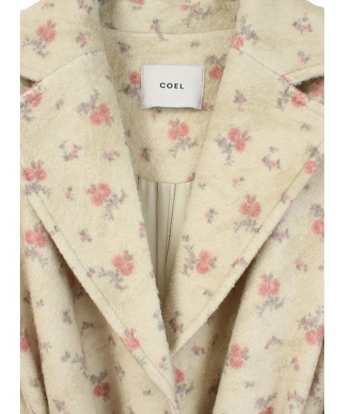 新品 COEL ヴィンテージフラワーガウンコート ヴィンテージフラワーガウンコート（チェスターコート）｜COEL（コエル