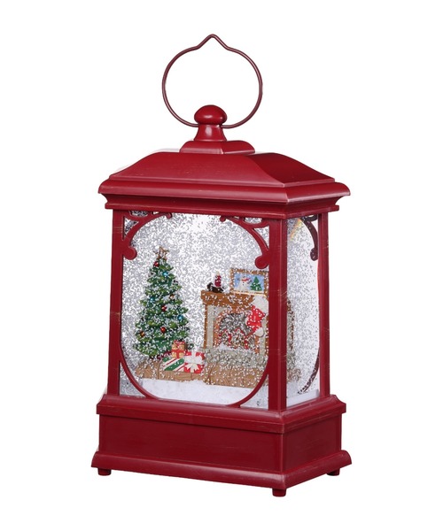 スノードーム・ランタン・スノーモーション・LED クリスマスインテリア