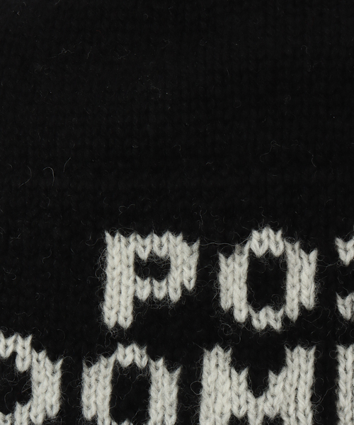 journal standard L'essage（ジャーナルスタンダードレサージュ）の「【La Maison de Lyllis】POST：ニットキャップ（ニットキャップ/ビーニー・レディース・ブラック・FREE）」の6枚目の写真