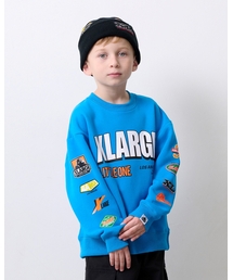 XLARGE KIDS | マルチロゴトレーナー(スウェット)