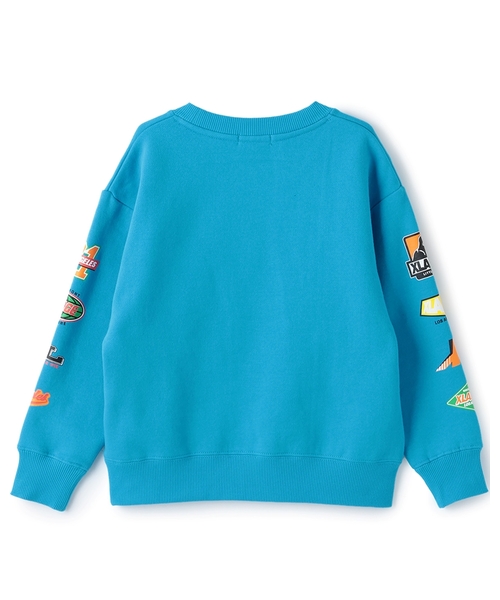 XLARGE KIDS（エクストララージキッズ）の「マルチロゴトレーナー（スウェット・キッズ・ブルー/ブラック/ホワイト・120cm/140cm/130cm/100cm/110cm/90cm）」の11枚目の写真