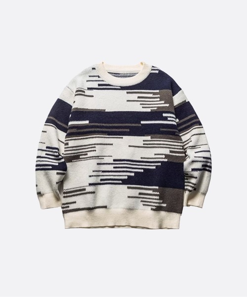 Abstract Rhythm Sweater