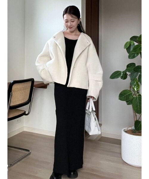 LAGUNAMOON（ラグナムーン）の「【WEB限定】カールフェイクファー