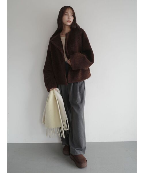 ボアブルゾン（ブルゾン）｜LAGUNAMOON（ラグナムーン）のファッション