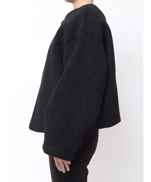 LAGUNAMOON(ラグナムーン)の「ボアブルゾン(ブルゾン・レディース・アイボリー/ブラック・FREE)」の17枚目の写真