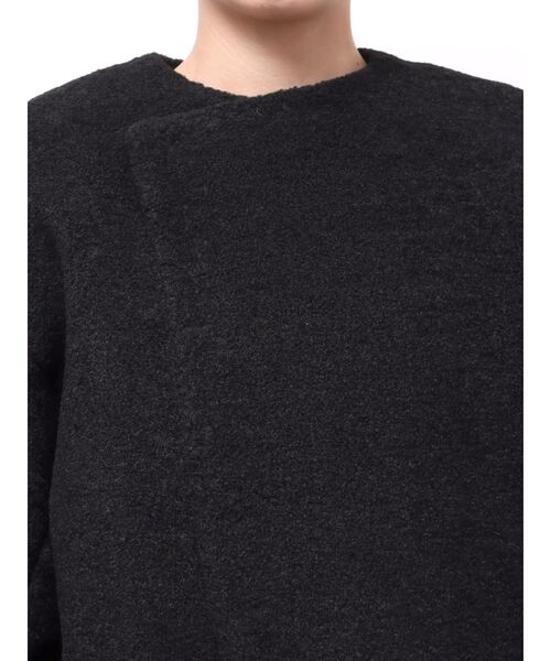 LAGUNAMOON(ラグナムーン)の「ボアブルゾン(ブルゾン・レディース・アイボリー/ブラック・FREE)」の15枚目の写真