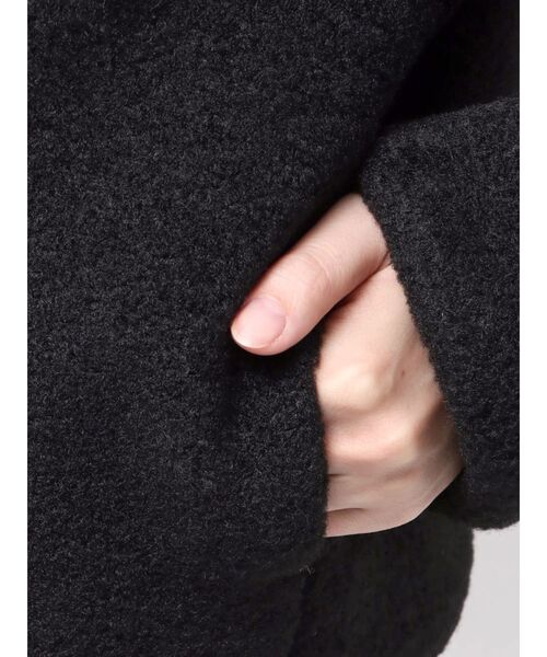 LAGUNAMOON(ラグナムーン)の「ボアブルゾン(ブルゾン・レディース・アイボリー/ブラック・FREE)」の13枚目の写真