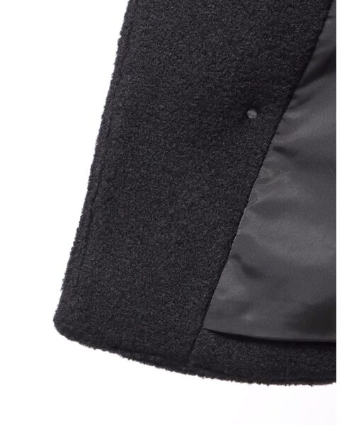 LAGUNAMOON(ラグナムーン)の「ボアブルゾン(ブルゾン・レディース・アイボリー/ブラック・FREE)」の12枚目の写真