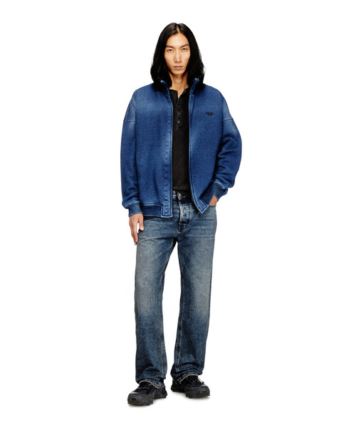 DIESEL（ディーゼル）の「メンズ スウェットジャケット S-BATEL-V1（その他アウター・メンズ・ブラック系その他/ブルー系その他・X-LARGE/MEDIUM/SMALL/LARGE/X-SMALL）」の10枚目の写真