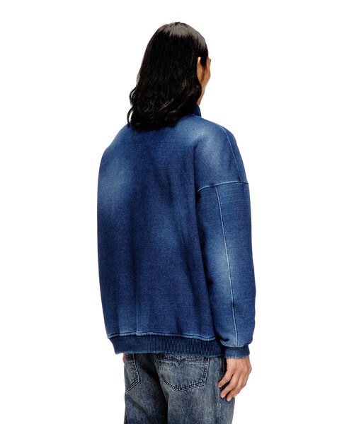 DIESEL（ディーゼル）の「メンズ スウェットジャケット S-BATEL-V1（その他アウター・メンズ・ブラック系その他/ブルー系その他・X-LARGE/MEDIUM/SMALL/LARGE/X-SMALL）」の11枚目の写真