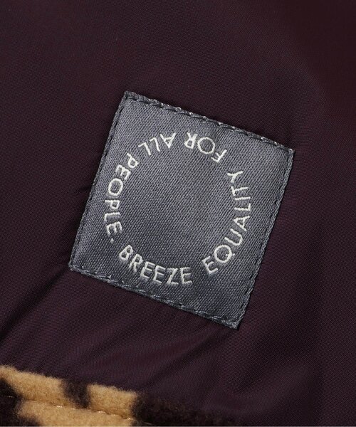 BREEZE（ブリーズ）の「【セットアップ可】総柄フリーススナッププルオーバー_ジュニア対応（スウェット・キッズ・ブラック/ベージュ・90/100/110/120/130/140/150）」の14枚目の写真