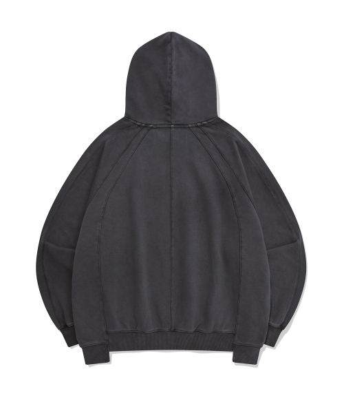 PHYPS MOTORCYCLE(フィップスモーターサイクル)の「Vintage Cutoff Hoodie PG Blue Charcoal(パーカー・レディース・その他・LARGE/MEDIUM/SMALL/X-LARGE)」の2枚目の写真