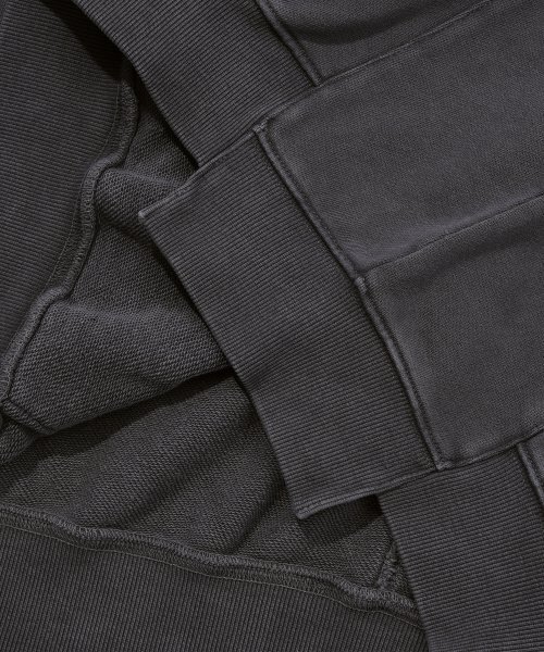 PHYPS MOTORCYCLE(フィップスモーターサイクル)の「Vintage Cutoff Hoodie PG Blue Charcoal(パーカー・レディース・その他・LARGE/MEDIUM/SMALL/X-LARGE)」の6枚目の写真