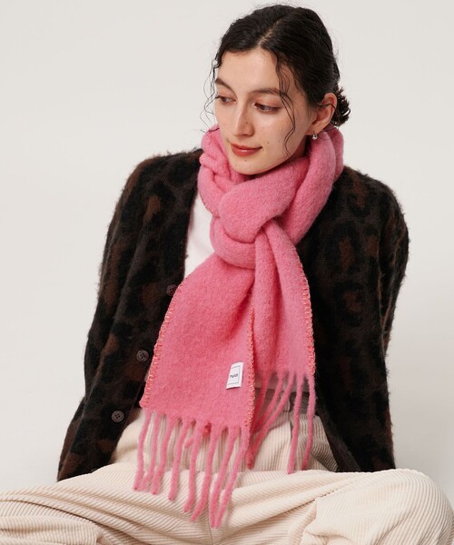 mylab＞アルパカ ステッチマフラー（マフラー）｜mylab（マイラブ）の