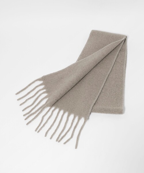 mylab（マイラブ）の「＜mylab＞アルパカ ステッチマフラー（マフラー・レディース・ピンク/モカ/オレンジ・FREE）」の9枚目の写真