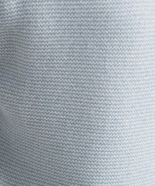 INDIVI（インディヴィ）の「【洗える／大人ラメ】カラーMIXボトルネックニット（ニット/セーター・レディース・ライトグリーン系/パープル系1/サックスブルー系3・05/38/34/15 /13/19）」の7枚目の写真