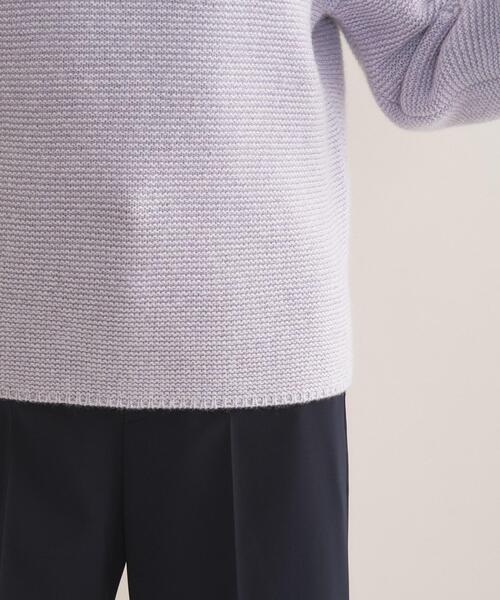 INDIVI（インディヴィ）の「【洗える／大人ラメ】カラーMIXボトルネックニット（ニット/セーター・レディース・ライトグリーン系/パープル系1/サックスブルー系3・05/38/34/15 /13/19）」の5枚目の写真