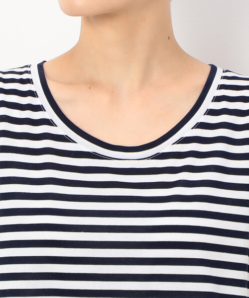 COMME CA(コムサ)の「〔 TALLサイズ 〕 【レイヤード】ミニ裏毛 プルオーバー(スウェット・レディース・カーキ/トップグレー/ネイビー・13号/15号)」の22枚目の写真