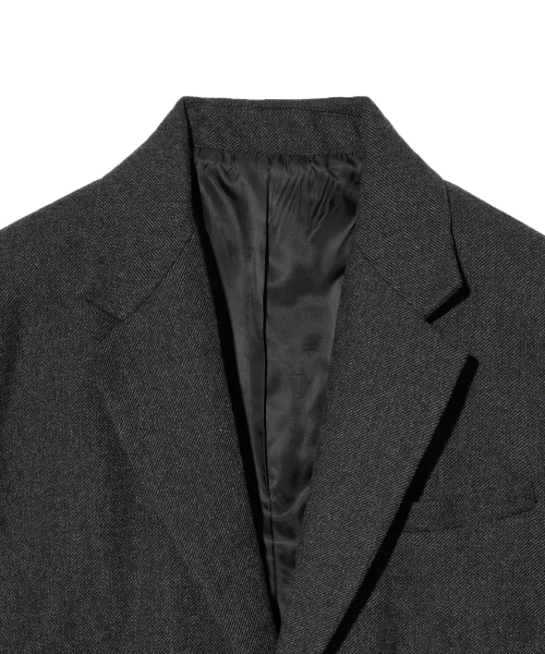 YALE(イェール)の「ヘリテージウールブレザー_ツイルチャコール(テーラードジャケット・レディース・その他・X-LARGE/MEDIUM/LARGE)」の4枚目の写真
