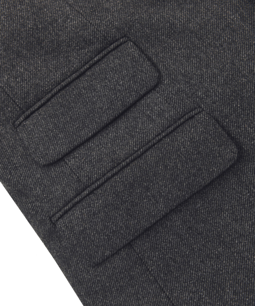 YALE(イェール)の「ヘリテージウールブレザー_ツイルチャコール(テーラードジャケット・レディース・その他・X-LARGE/MEDIUM/LARGE)」の5枚目の写真