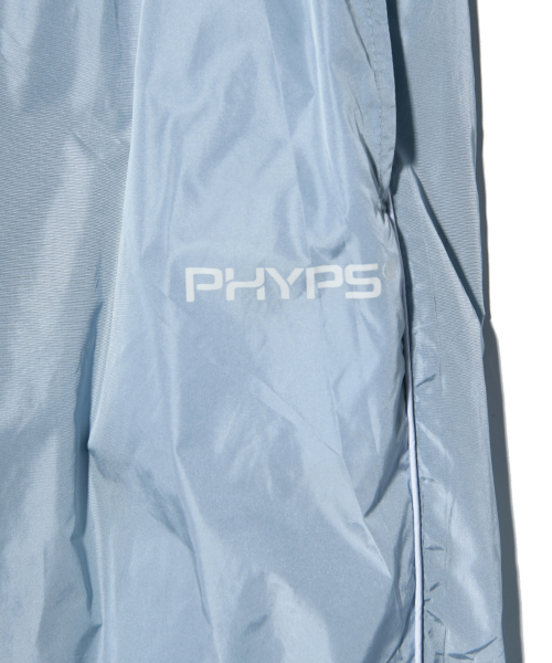 PHYSICAL DEPARTMENT（フィジカル デパートメント）の「PHYPS&reg;&times;BRITAランニングパンツライトブルー（スウェットパンツ・レディース・その他・SMALL/MEDIUM/LARGE/X-LARGE）」の4枚目の写真