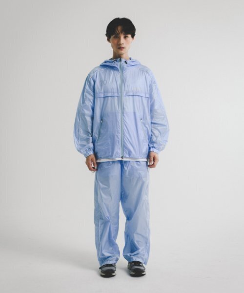 PHYSICAL DEPARTMENT（フィジカル デパートメント）の「PHYPS&reg;&times;BRITAランニングパンツライトブルー（スウェットパンツ・レディース・その他・SMALL/MEDIUM/LARGE/X-LARGE）」の6枚目の写真