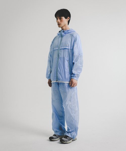 PHYSICAL DEPARTMENT（フィジカル デパートメント）の「PHYPS&reg;&times;BRITAランニングパンツライトブルー（スウェットパンツ・レディース・その他・SMALL/MEDIUM/LARGE/X-LARGE）」の7枚目の写真