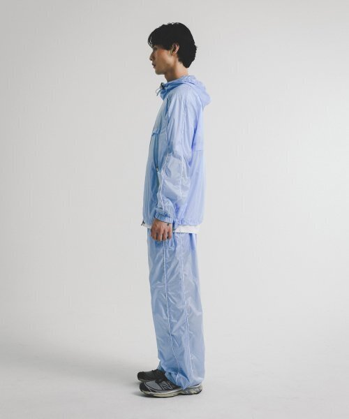 PHYSICAL DEPARTMENT（フィジカル デパートメント）の「PHYPS&reg;&times;BRITAランニングパンツライトブルー（スウェットパンツ・レディース・その他・SMALL/MEDIUM/LARGE/X-LARGE）」の8枚目の写真