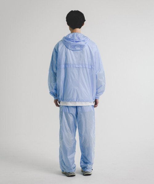 PHYSICAL DEPARTMENT（フィジカル デパートメント）の「PHYPS&reg;&times;BRITAランニングパンツライトブルー（スウェットパンツ・レディース・その他・SMALL/MEDIUM/LARGE/X-LARGE）」の9枚目の写真