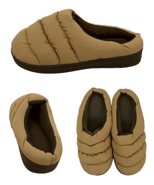 KOBE LETTUCE(コウベレタス)の「モックシューズ ウィンターサンダル(サンダル・レディース・カーキ/ブラック/ベージュ・L/M)」の11枚目の写真