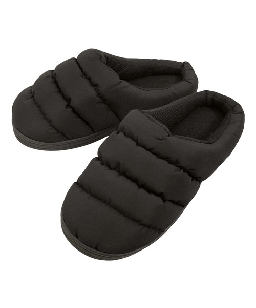 KOBE LETTUCE(コウベレタス)の「モックシューズ ウィンターサンダル(サンダル・レディース・カーキ/ブラック/ベージュ・L/M)」の13枚目の写真