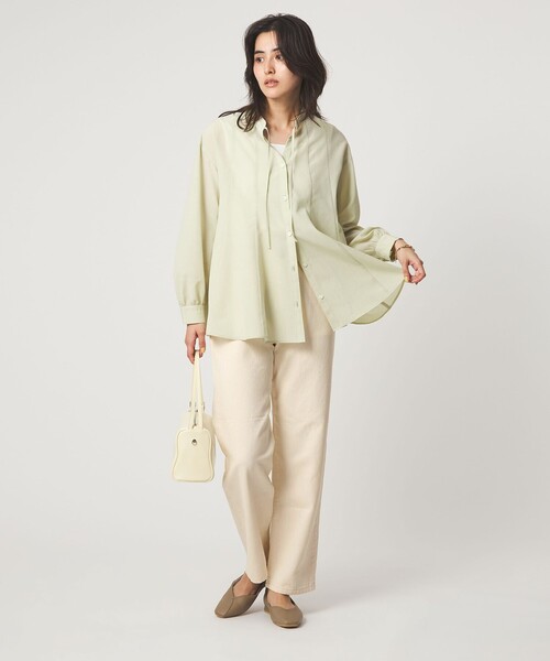 green label relaxing（グリーンレーベルリラクシング）の「［size SHORT/TALLあり］ストレート デニム（デニムパンツ・レディース・オフホワイト/ライトブルー/コバルトブルー・SHORT/34/36/38/40/42/44/46/TALL）」の14枚目の写真