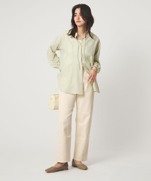 green label relaxing（グリーンレーベルリラクシング）の「［size SHORT/TALLあり］ストレート デニム（デニムパンツ・レディース・オフホワイト/ライトブルー/コバルトブルー・SHORT/34/36/38/40/42/44/46/TALL）」の15枚目の写真