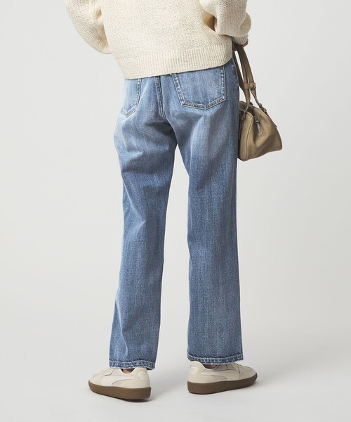 green label relaxing（グリーンレーベルリラクシング）の「［size SHORT/TALLあり］ストレート デニム（デニムパンツ・レディース・オフホワイト/ライトブルー/コバルトブルー・SHORT/34/36/38/40/42/44/46/TALL）」の18枚目の写真