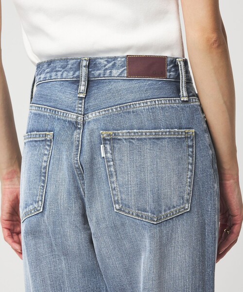 green label relaxing（グリーンレーベルリラクシング）の「［size SHORT/TALLあり］ストレート デニム（デニムパンツ・レディース・オフホワイト/ライトブルー/コバルトブルー・SHORT/34/36/38/40/42/44/46/TALL）」の12枚目の写真