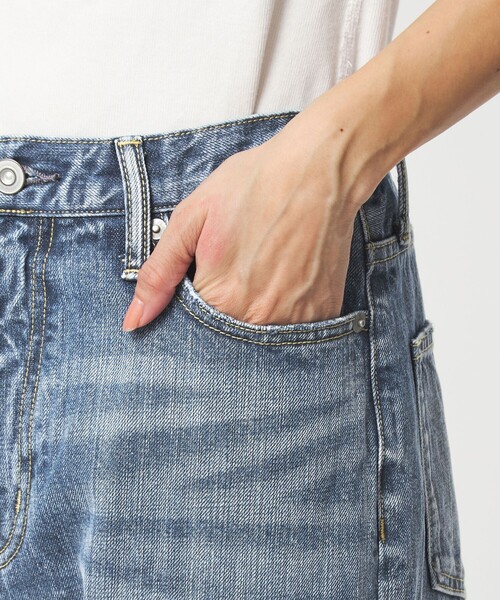 green label relaxing（グリーンレーベルリラクシング）の「［size SHORT/TALLあり］ストレート デニム（デニムパンツ・レディース・オフホワイト/ライトブルー/コバルトブルー・SHORT/34/36/38/40/42/44/46/TALL）」の11枚目の写真