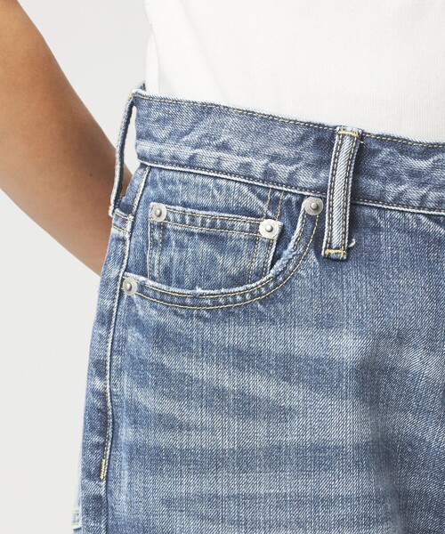 green label relaxing（グリーンレーベルリラクシング）の「［size SHORT/TALLあり］ストレート デニム（デニムパンツ・レディース・オフホワイト/ライトブルー/コバルトブルー・SHORT/34/36/38/40/42/44/46/TALL）」の9枚目の写真