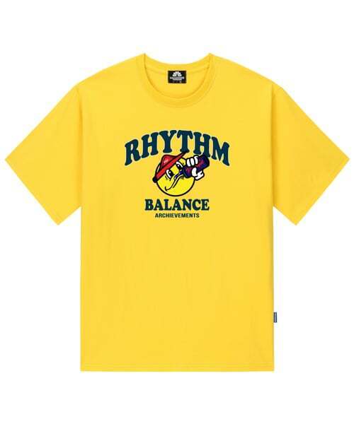 TRIPSHION(トリップション)の「TENNIS RHYTHM Tシャツ - イエロー(Tシャツ/カットソー・メンズ・その他・LARGE/MEDIUM/X-LARGE)」の1枚目の写真