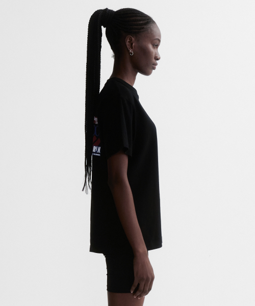 MENASOO(ミナス)の「Twist Track T Shirt_Black(Tシャツ/カットソー・レディース・ブラック・1/2/3)」の12枚目の写真