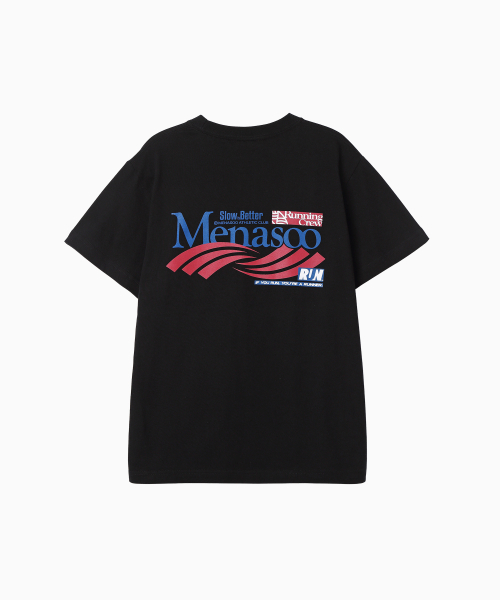 MENASOO(ミナス)の「Twist Track T Shirt_Black(Tシャツ/カットソー・レディース・ブラック・1/2/3)」の6枚目の写真