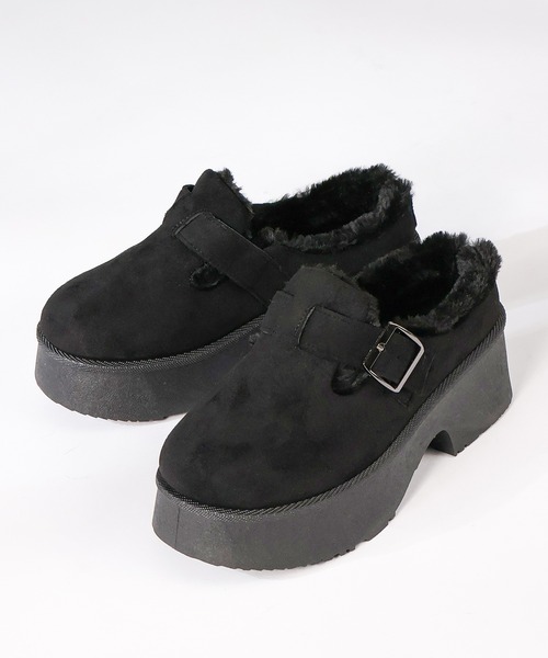 Dedes（デデス）の「+6cm 軽量厚底 ユニセックス ムートンブーツ（ブーツ・メンズ・ブラウン系2/ブラウン系1/ブラウン系3/ブラック系4/ブラック系2/ベージュ系2/ブラウン系4/ブラック系3/ブラック系1/ベージュ系3/ベージュ系1/ベージュ系4・37/35/45/43/41/39）」の3枚目の写真