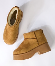 Dedes/+6cm 軽量厚底 ユニセックス ムートンブーツ(6420/6421/6422/6423)