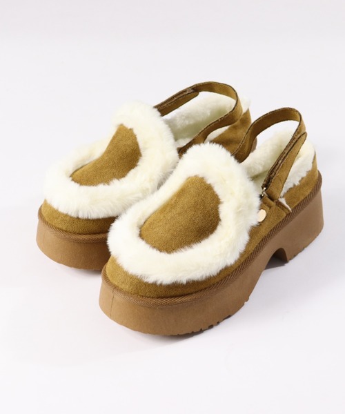 Dedes（デデス）の「+6cm 軽量厚底 ユニセックス ムートンブーツ（ブーツ・メンズ・ブラウン系2/ブラウン系1/ブラウン系3/ブラック系4/ブラック系2/ベージュ系2/ブラウン系4/ブラック系3/ブラック系1/ベージュ系3/ベージュ系1/ベージュ系4・37/35/45/43/41/39）」の8枚目の写真