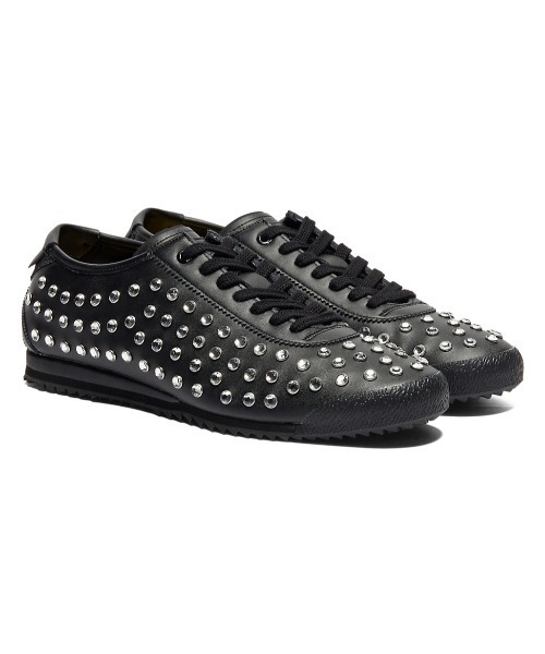 Onitsuka Tiger（オニツカタイガー）の「MEXICO 66 SD CRYSTAL/ メキシコ 66 エスディー クリスタル（スニーカー・レディース・ブラック×ブラック・23/23.5/24/24.5/25/25.5/26/26.5/27/27.5/28/28.5/29/22.5）」の3枚目の写真