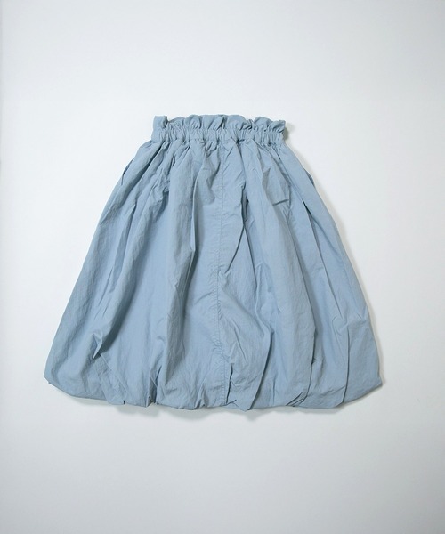 MAKE YOUR DAY（メイクユアデイ）の「7分丈ボリュームバルーンスカート■80～140cm（スカート・キッズ・ベージュ/サーモンピンク/サックスブルー・90/100/110/120/130/140）」の6枚目の写真