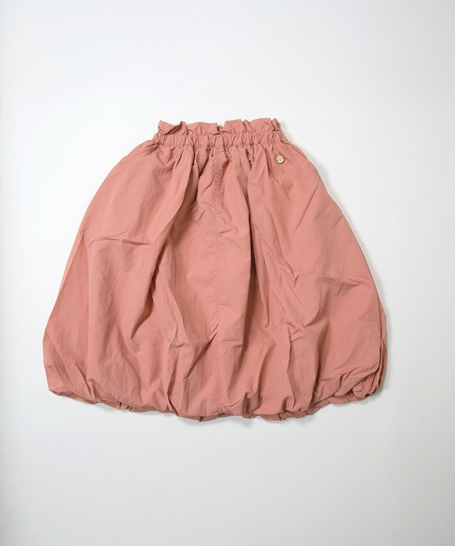 MAKE YOUR DAY（メイクユアデイ）の「7分丈ボリュームバルーンスカート■80～140cm（スカート・キッズ・ベージュ/サーモンピンク/サックスブルー・90/100/110/120/130/140）」の7枚目の写真