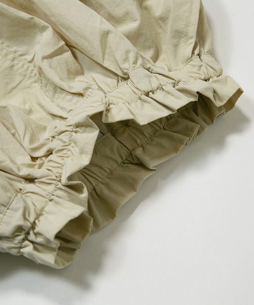 MAKE YOUR DAY（メイクユアデイ）の「7分丈ボリュームバルーンスカート■80～140cm（スカート・キッズ・ベージュ/サーモンピンク/サックスブルー・90/100/110/120/130/140）」の22枚目の写真