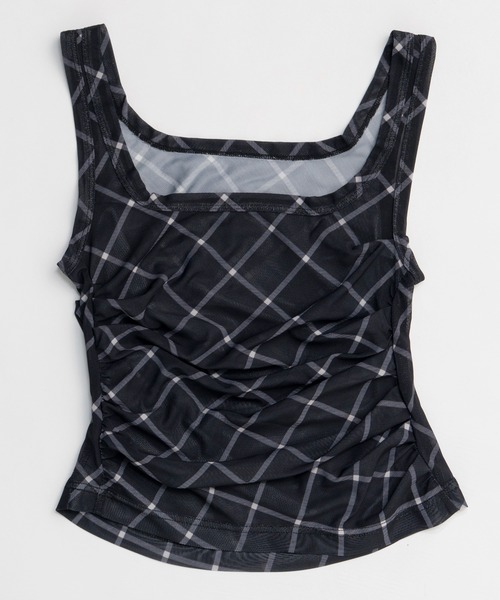 MAISON SPECIAL（メゾンスペシャル）の「Three-Piece Sheer Polo Top/スリーピースシアーポロトップ（ポロシャツ・レディース・ミント/ブルー/ブラック・FREE）」の16枚目の写真